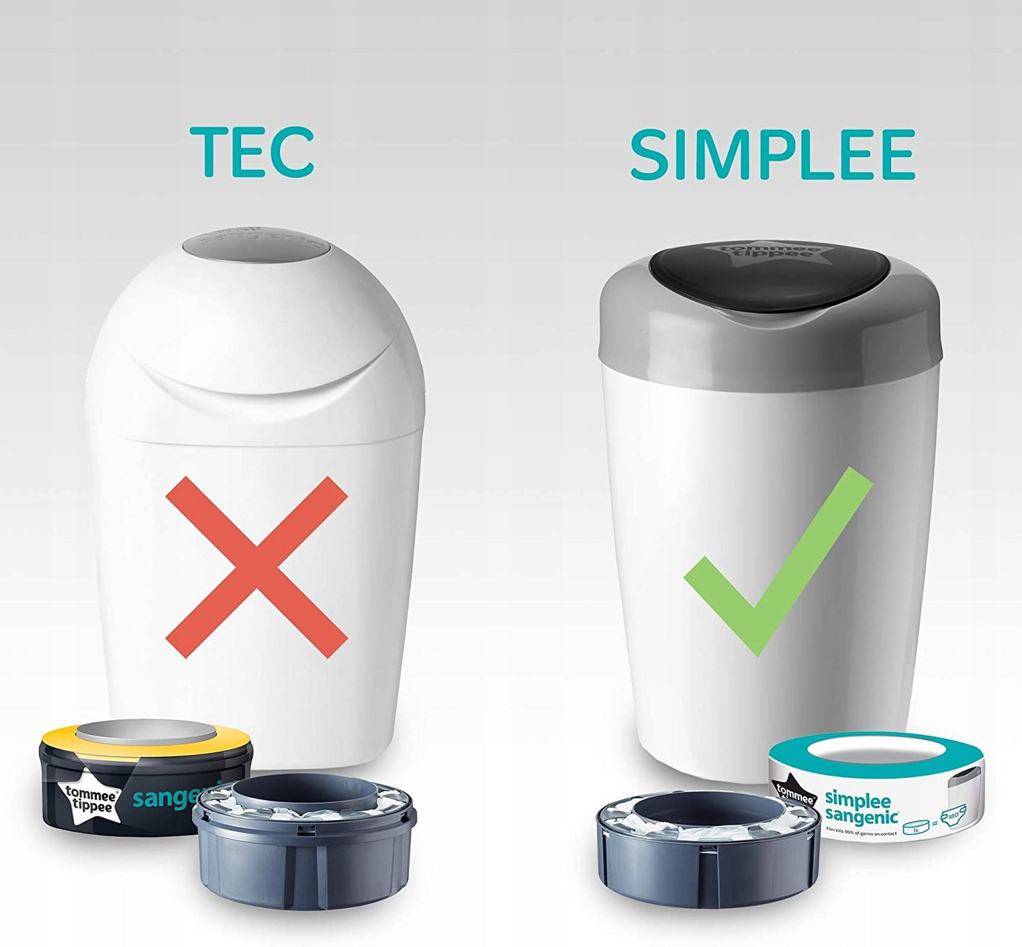 TOMMEE TIPPEE náplň SIMPLEE SANGENIC