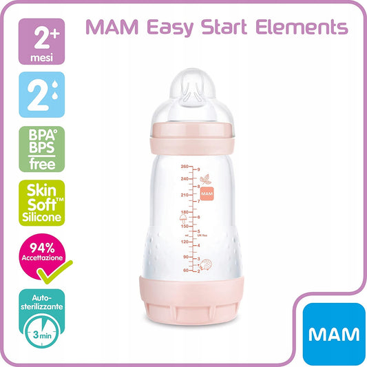 MAM Easy Start biberón anticólico 260 ml 2m+