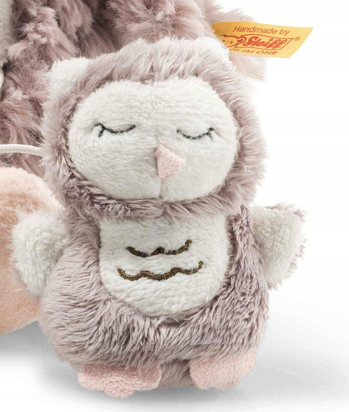 STEIFF bufnița Ollie, jucărie de pluș cu cutie muzicală, 21 cm