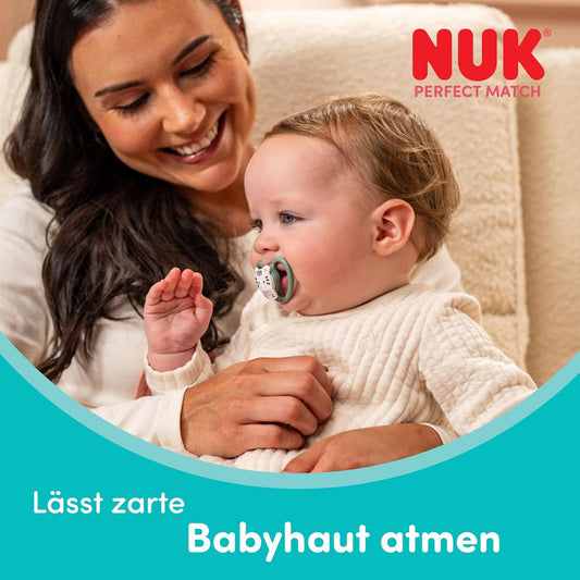 NUK Perfect Match Air pacifier 0–6m x2 – product image 2