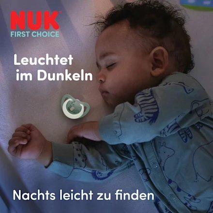 NUK First Choice Night pacifiers 18-36 months