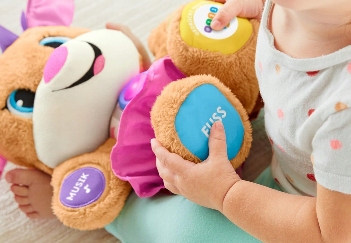 FISHER-PRICE FPP53 siostrzyczka szczeniaczka uczniaczka w wersji niemieckiej