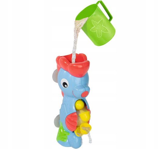 SIMBA ABC mořský koník s vodním kolem a přísavkami + kelímek 26 cm