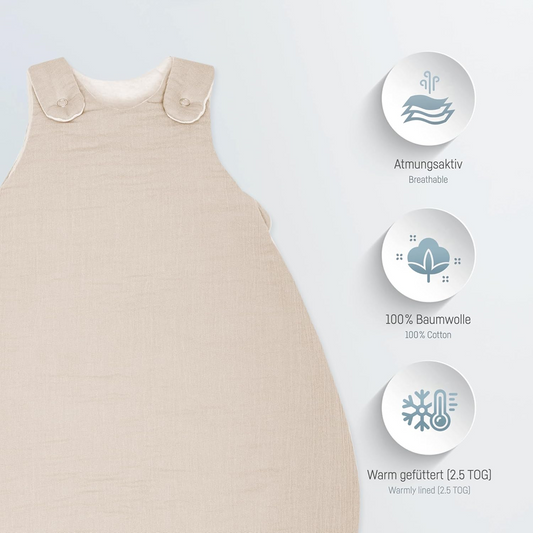 JULIUS ZOLLNER muslin all-season sleeping bag