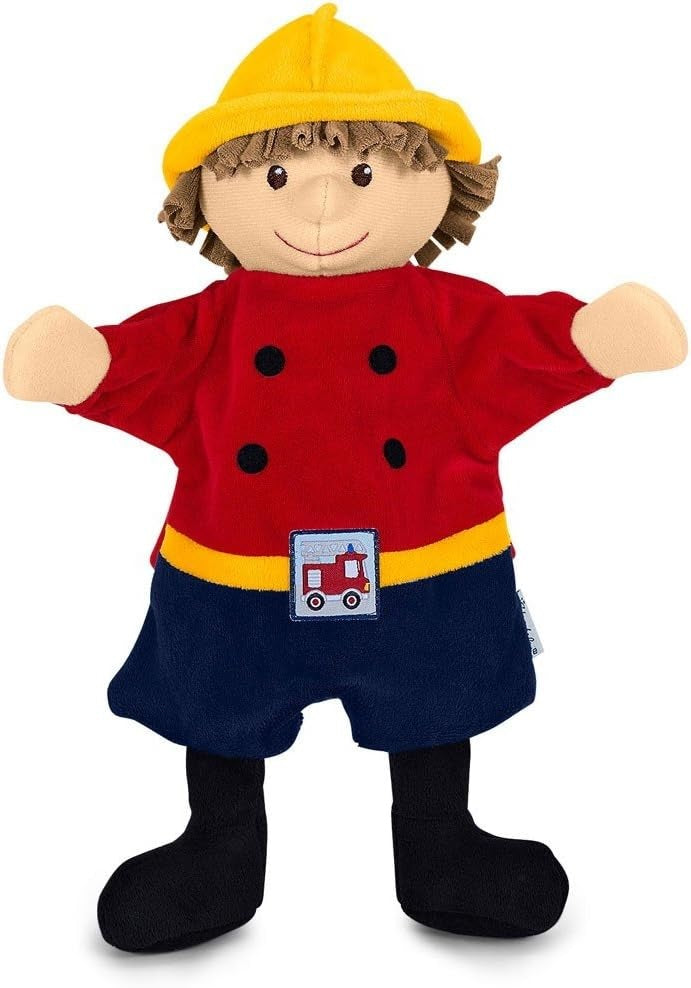 STERNTALER plush role-play hand puppet FIREFIGHTER 30 cm