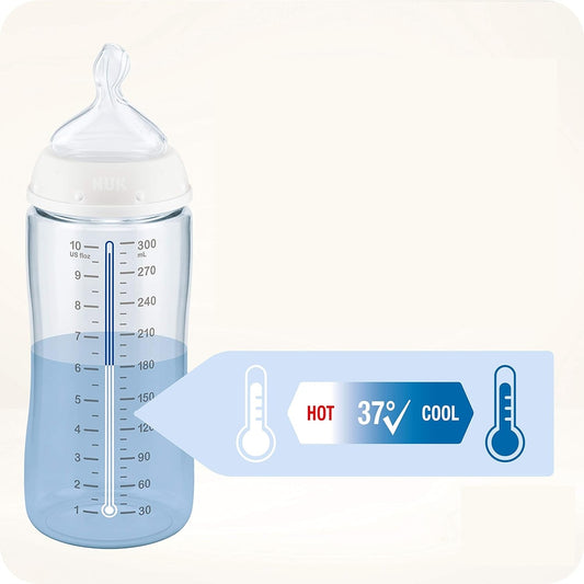 NUK First Choice+ 0-6 m LAHEV 300 ml ukazatel teploty TYGRÍK