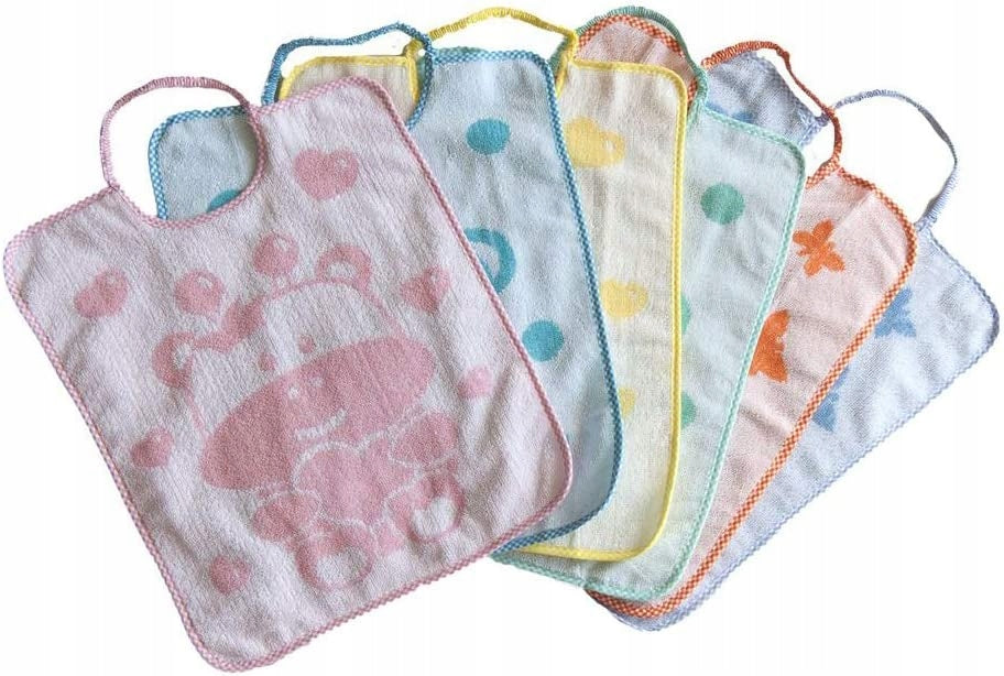 BUBABU cotton bib x6 33x39 cm