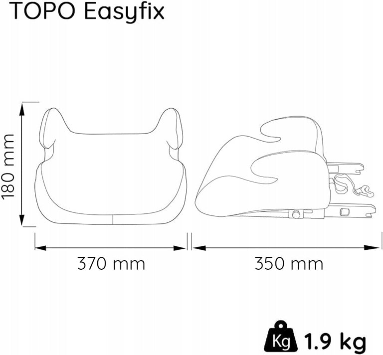NANIA EASYFIX car seat gr 3