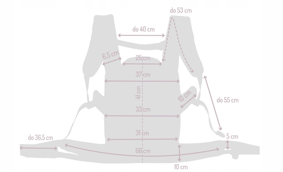 MOMI COLLETE nosidełko ergonomiczne od 3msc do20kg – zdjęcie produktu 7
