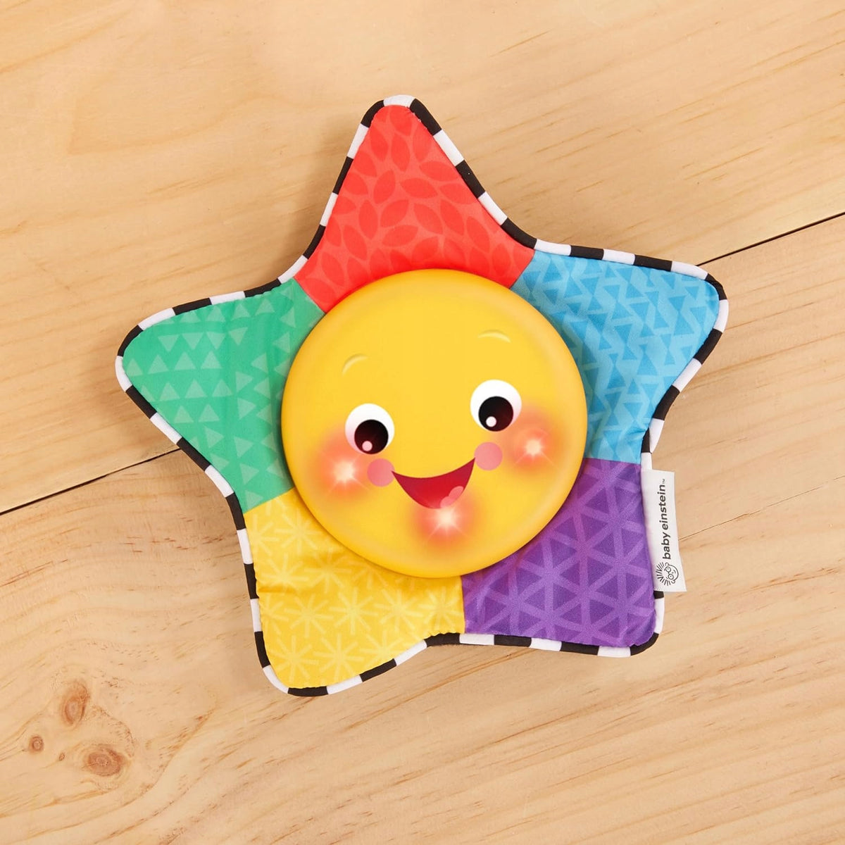 BABY EINSTEIN hudební hračka se světýlky HVĚZDA 19 cm