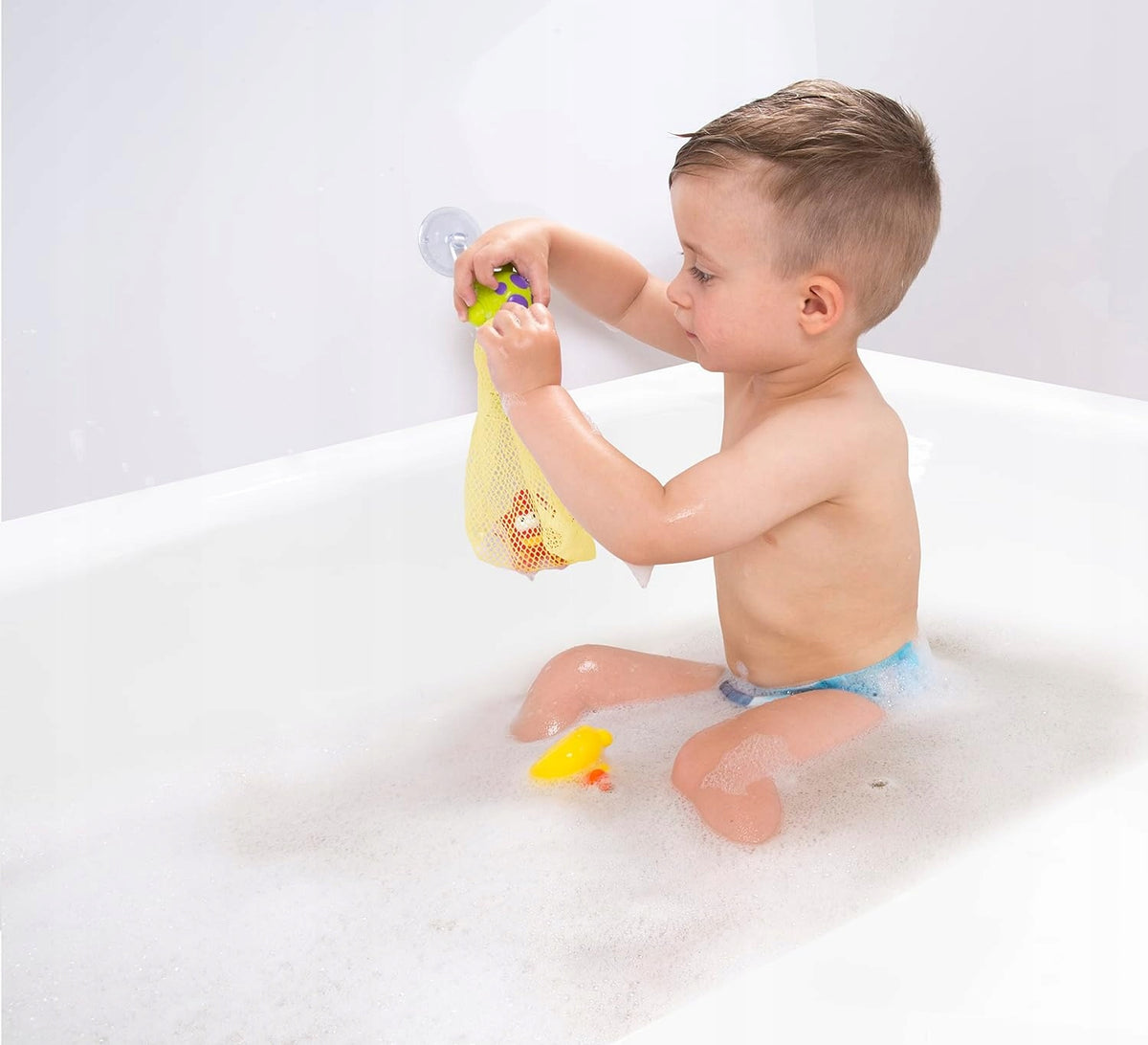 PLAYGRO Floating Friends Bath 3 bath toys.pieli + storage net