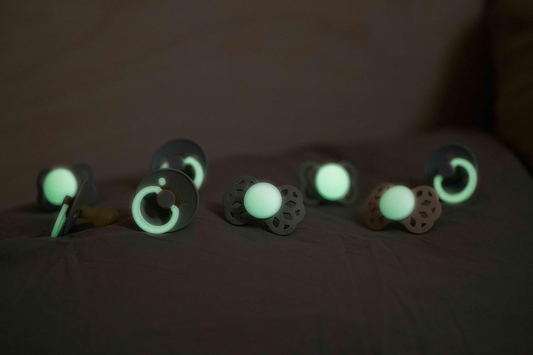BIBS SUPREME GLOW fopspenen silicone 6msc+ SYMETRIC