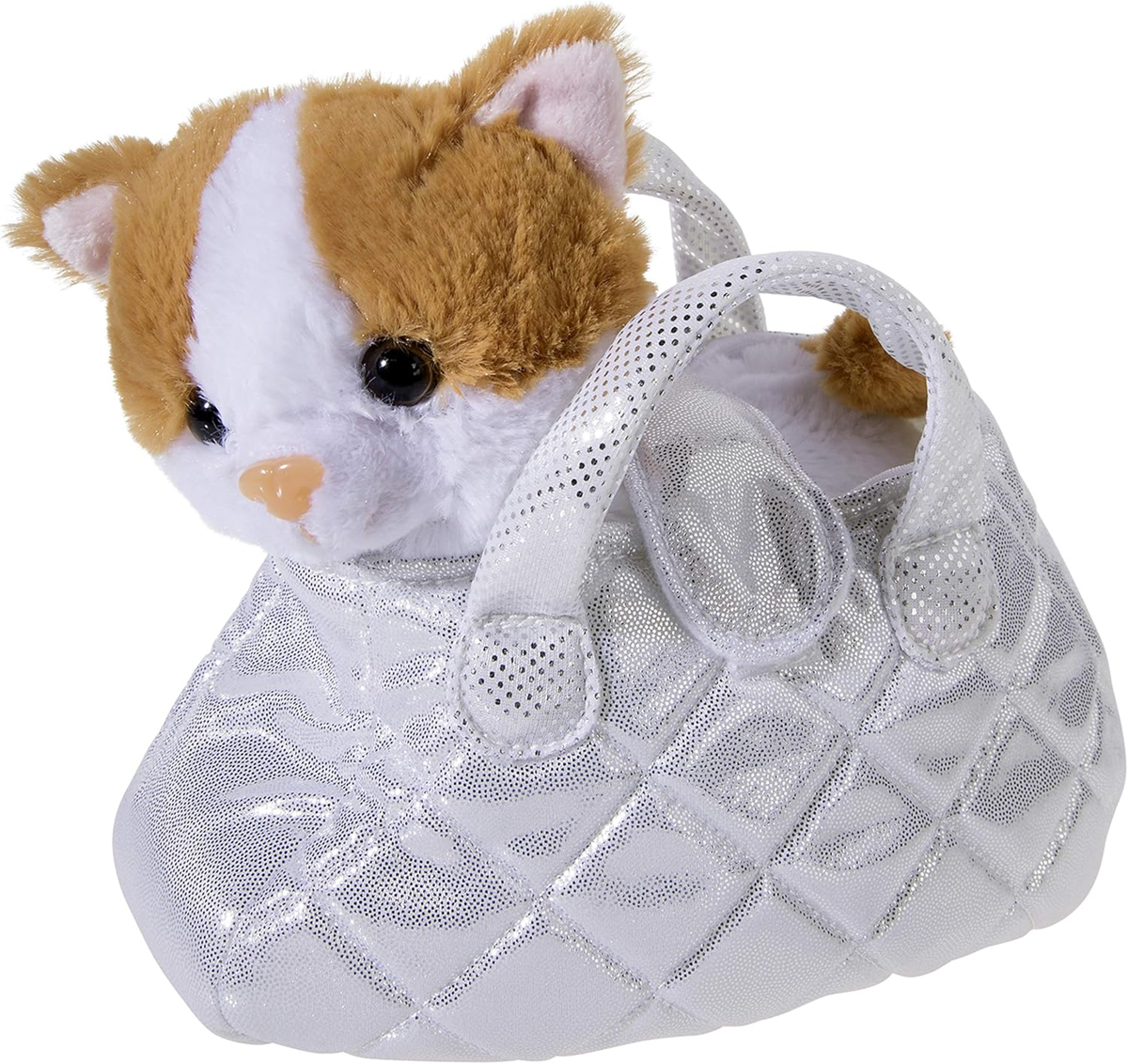 HEUNEC plush cat in a bag