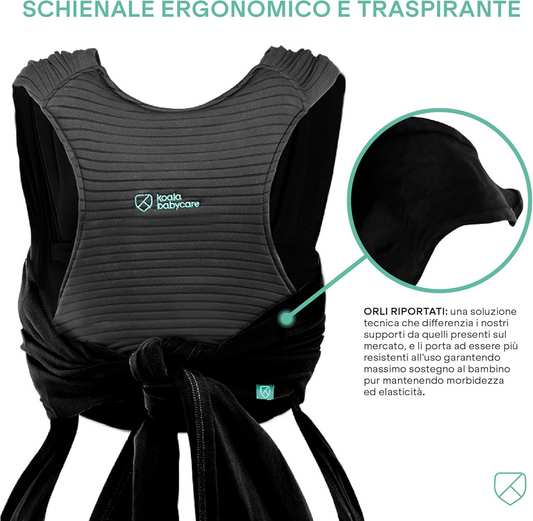 KOALA BABYCARE elastic baby wrap carrier