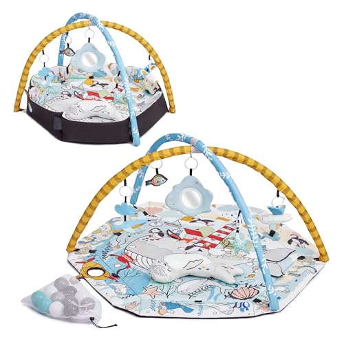 Kinderkraft Smartplay Sea Lernmatte mit Spielbogen