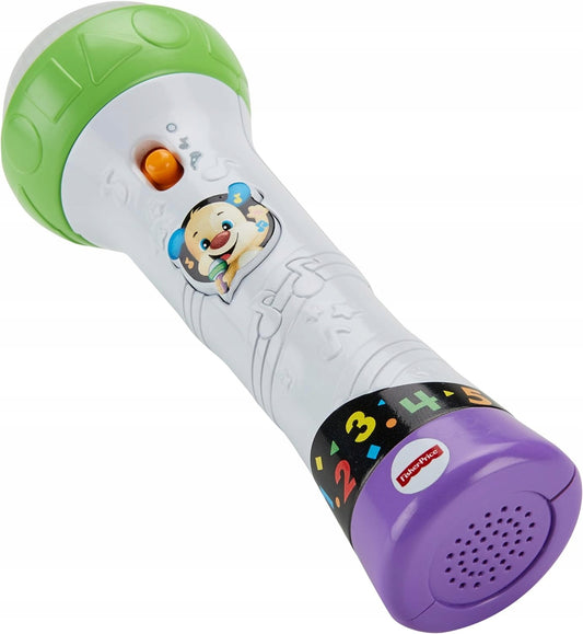 FISHER-PRICE FBP32 interaktivní mikrofon pro děti JAZYK NĚMECKÝ