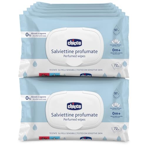 Chicco lingettes multifonctions pour bébés, 864 pièces.