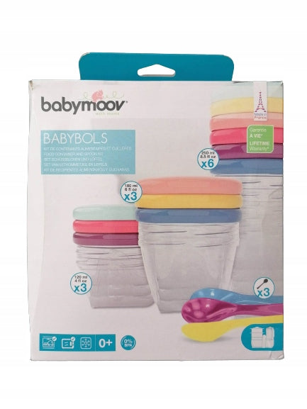 BABYMOOV Babybols TÁLAK ÉS KANALAK, 15 DARAB