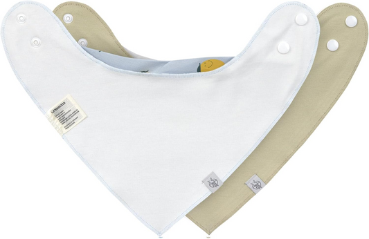 LASSIG bandana bryndák x2 0-24 měsíců