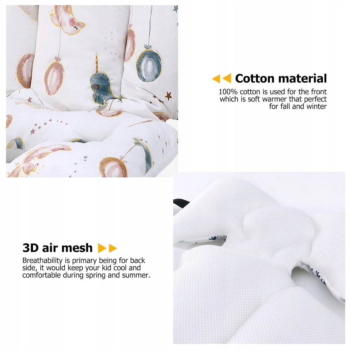 infant insert for a stroller display item, very good condition, possible replacement packaging