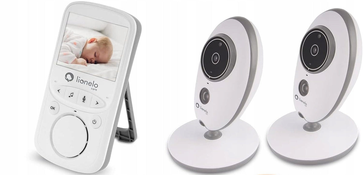 LIONELO Babyline 5.1 electronic baby monitor 2.4" with two cameras