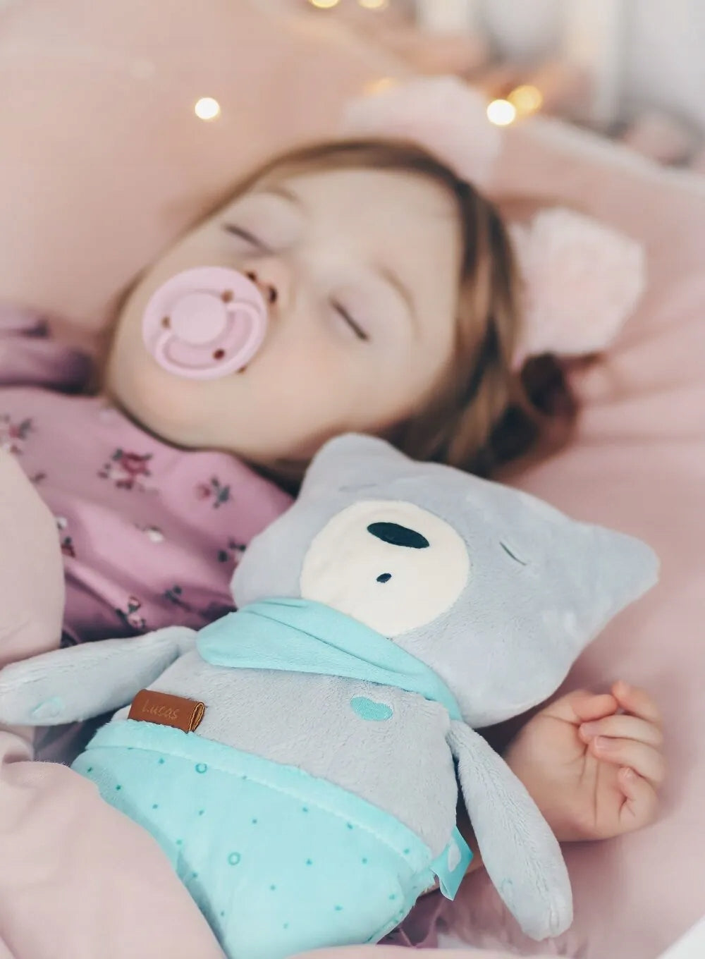 MyHummy Bear Lucas soothing cuddly toy