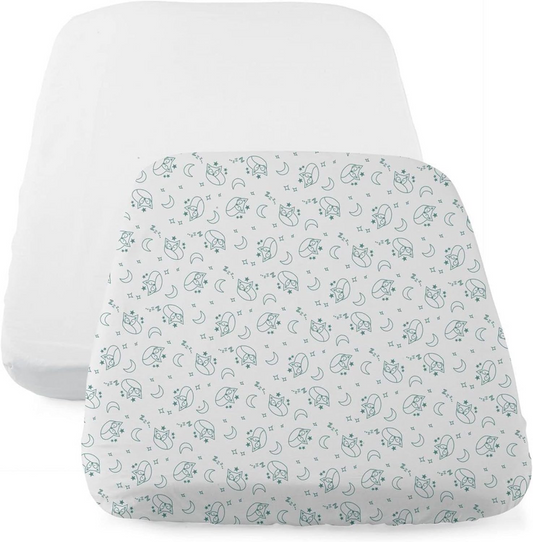 CHICCO NEXT2ME cearșaf pentru pătuț x2 50x83