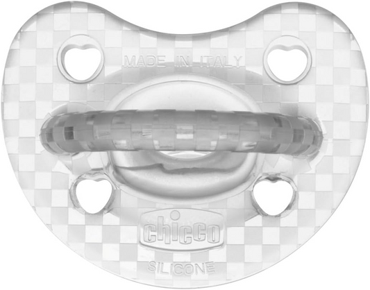 CHICCO PhysioForma Crystal soothing silicone pacifiers x2
