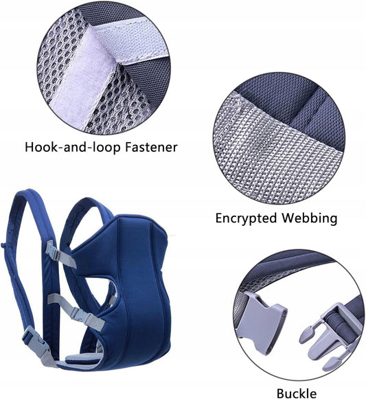 Portabebés ergonómico ajustable 3,5-15 kg