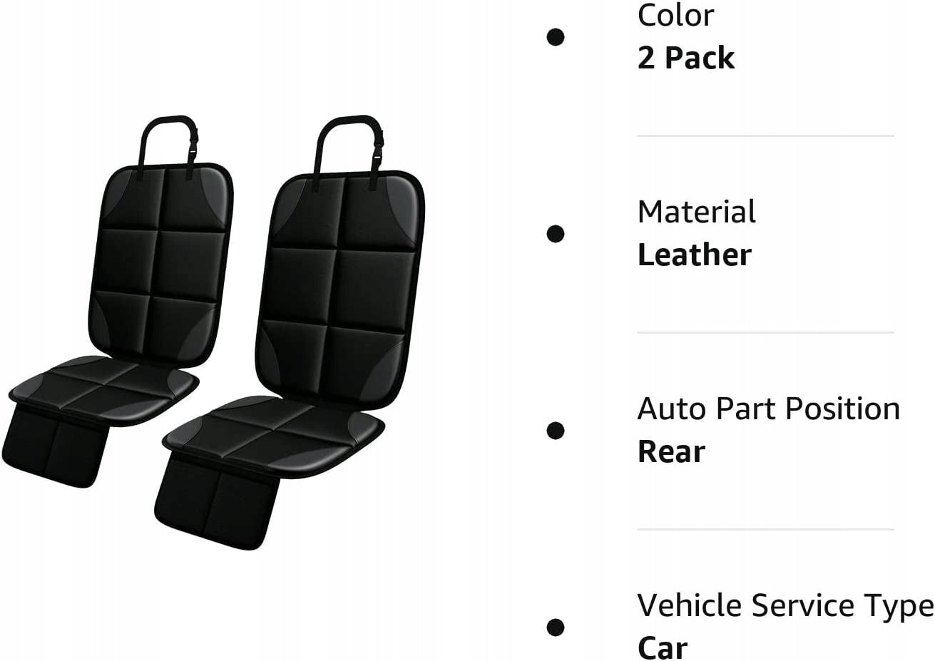 MHO+ALL car seat mat x2