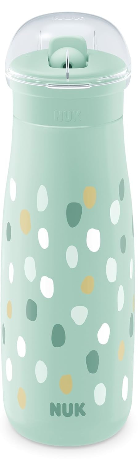 NUK Mini-Me Flip bottle with straw and foldable spout, 450 ml, 12 m+ – product image 2