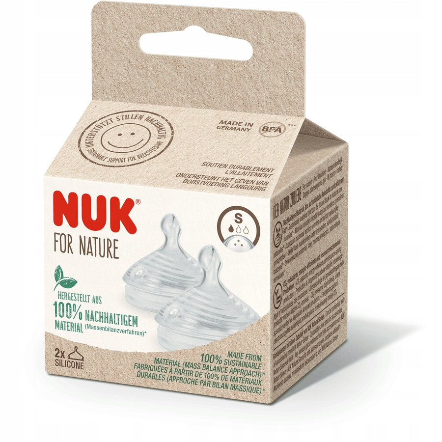 NUK for Nature smoczki do butelek x2