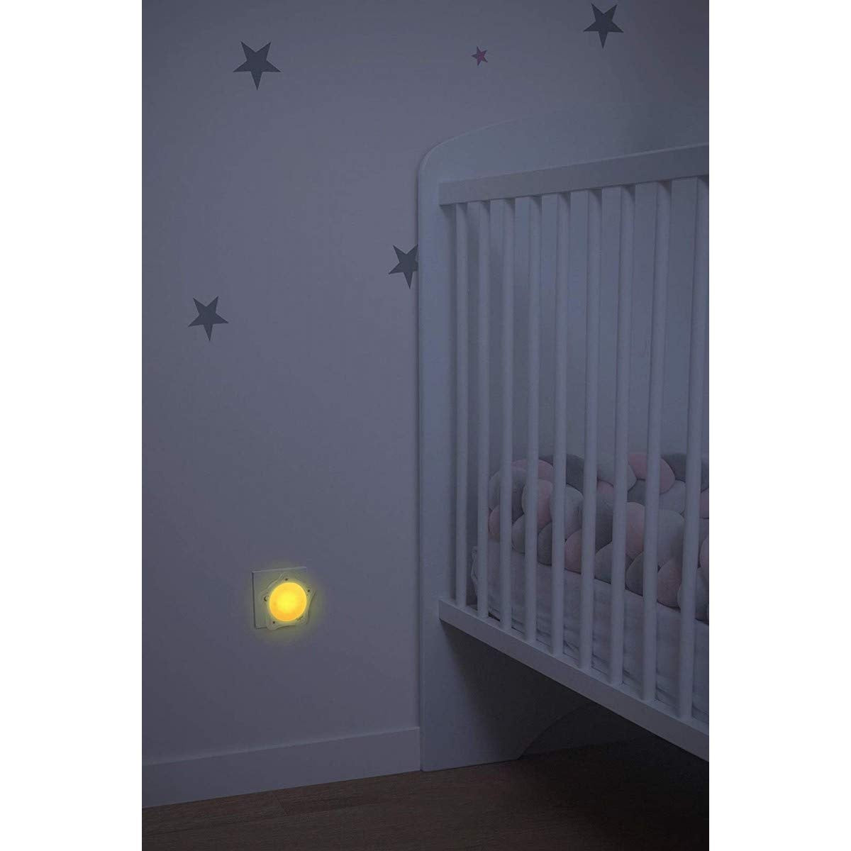TIGEX automatic LED night light for socket, darkness sensor 9 cm