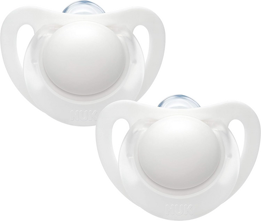 NUK Genius Medic Prosoother x2age 0-2 monthssiliconeBPA and BPS freeNew condition