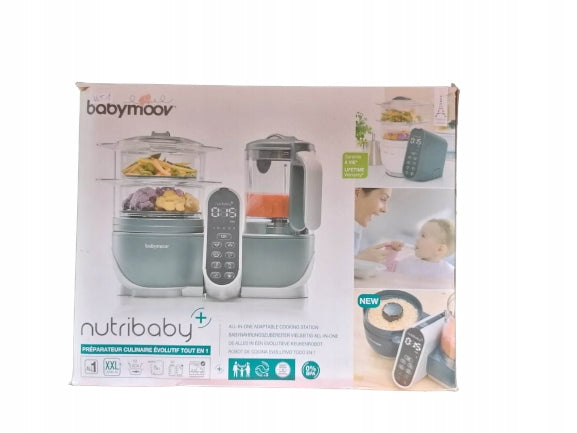 BABYMOOV Nutribaby + 5-in-1 food processor and steamer