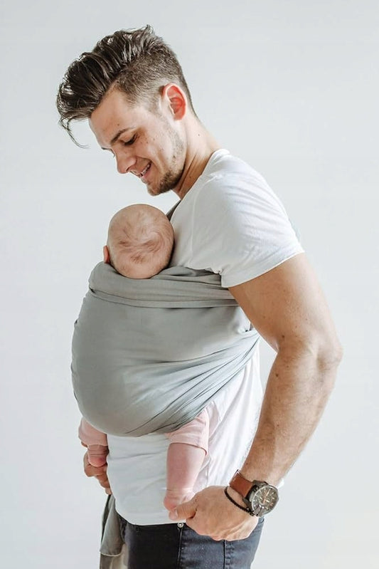 SHABANY fascia ad anelli per portare il bambino COTONE BIOLOGICO