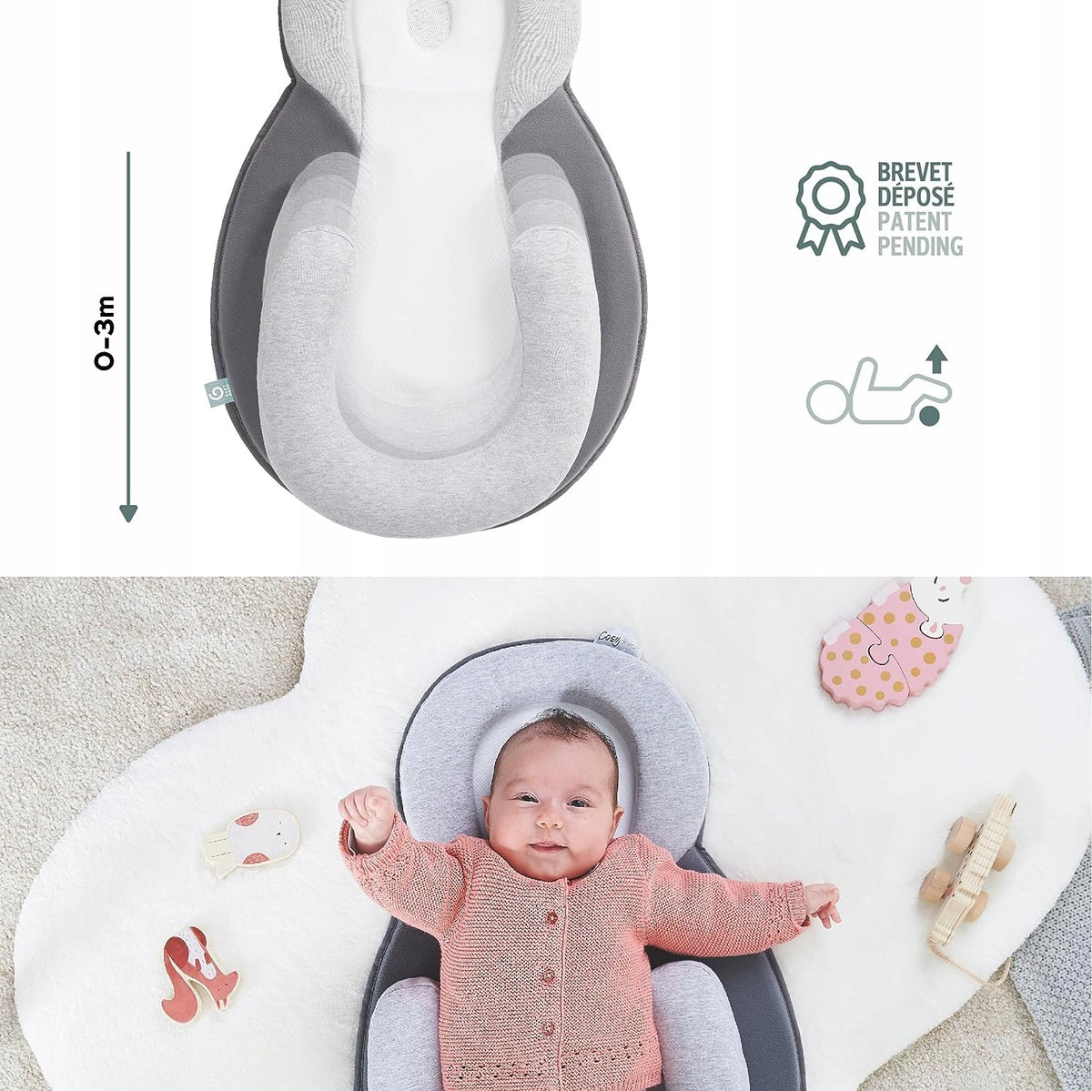 BABYMOOV cosydream cuscino stabilizzatore