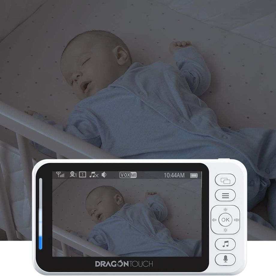 DRAGON TOUCH E40 elektronikus bébiőr, 4,3" LCD HD FHSS