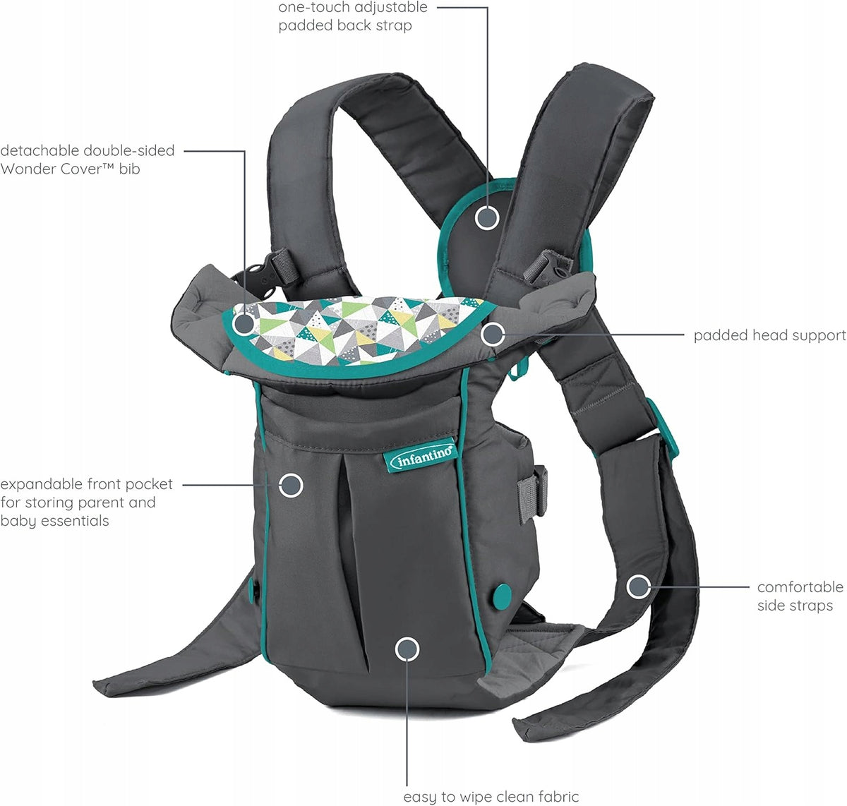 INFANTINO Swift Classic ergonomic baby carrier
