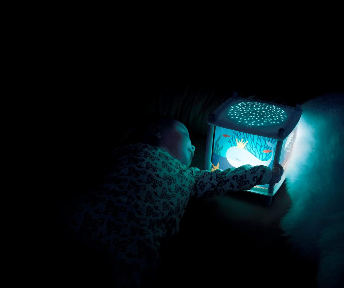 TROUSSELIER Revolution 2.0 night lamp with ocean motif