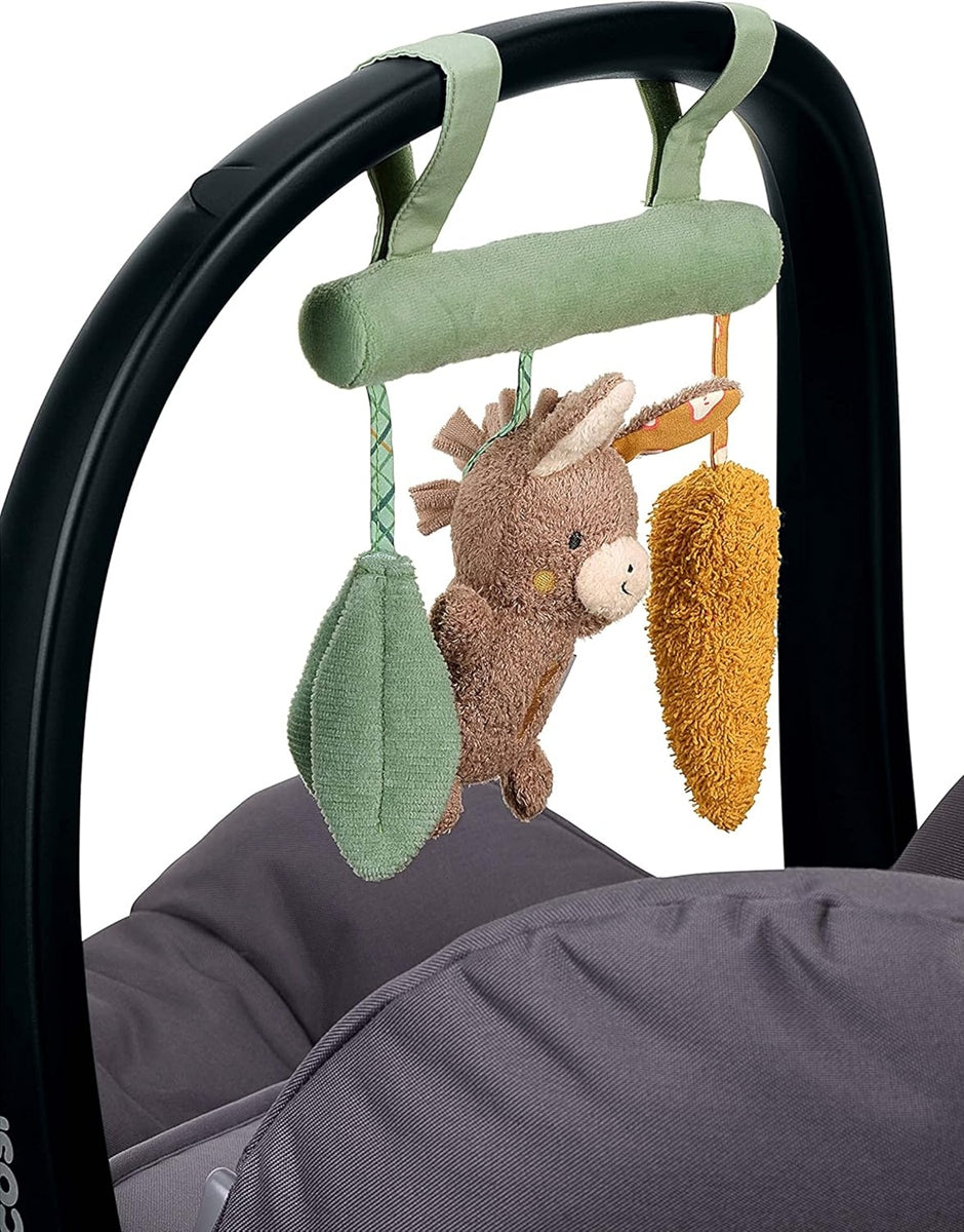 STERNTALER Donkey Emmiliustrapeze with toys for pram, recliner, car seatage 0 +multicolouredwidth 20