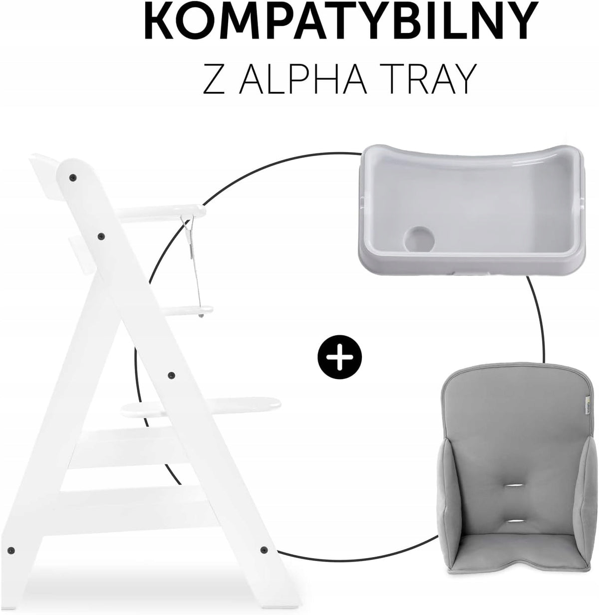 HAUCK Cosy Comfort reducer, insert for high chair Alpha+