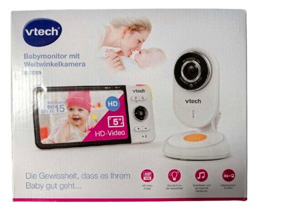 VTECH VM818 HD elektronická chůvička se širokoúhlou kamerou 5" LCD