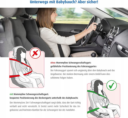 REER car seat belt adapter for pregnant women