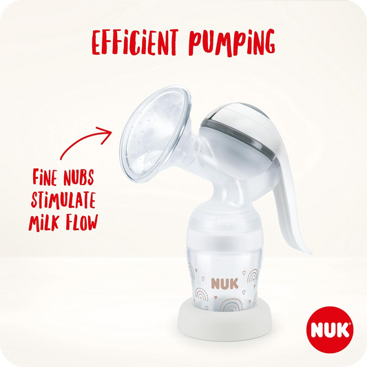 NUK manuální odsávačka mléka + lahvičky Perfect Match 150ml set