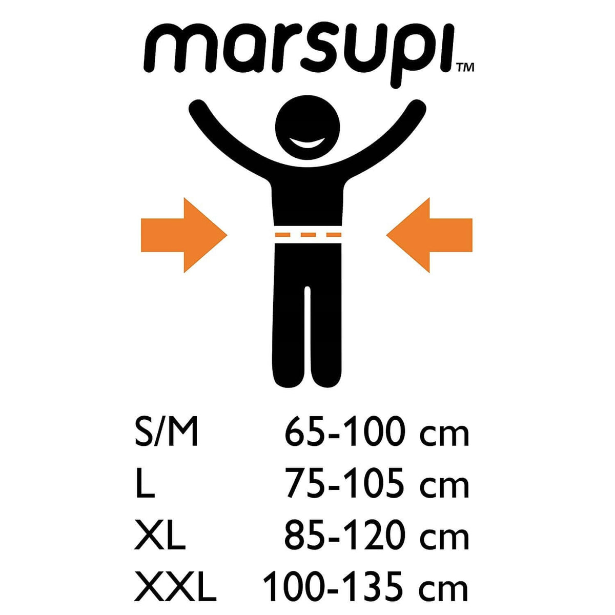MARSUPI 2.0 ergonomisk bärsele S/M 3,5 - 15 kg
