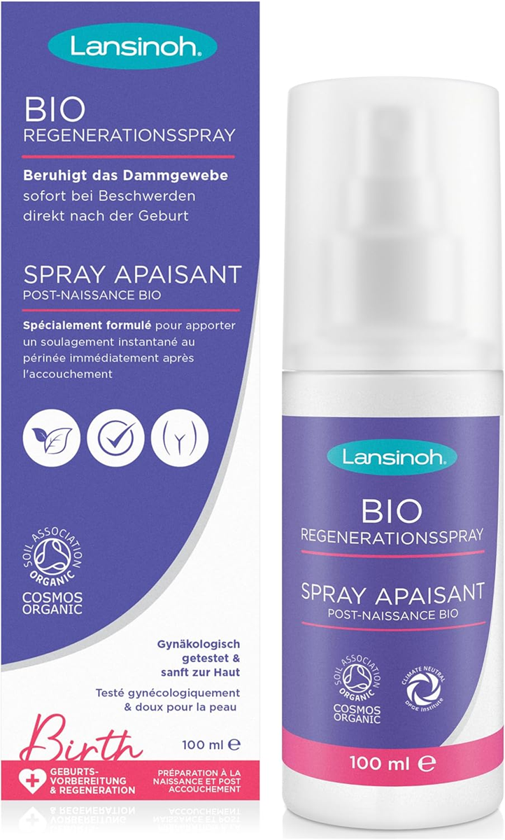 LANSINOHpostpartum soothing sprayorganic100 mlNew condition, damaged packaging