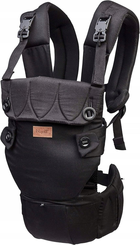 BEABA NAJELL Active Mesh ergonomische Babytrage mit Hüftgurt