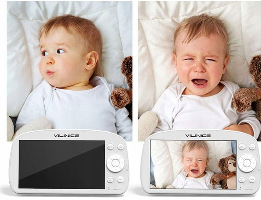 VILINICE dálkově ovládaná digitální dětská chůvička 5,5" HD LCD