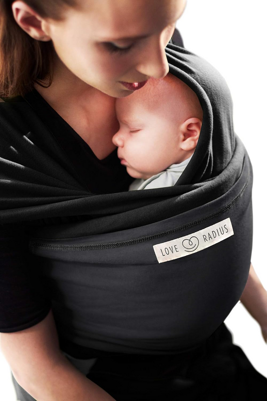 LOVE RADIUS stretchy babywearing wrap